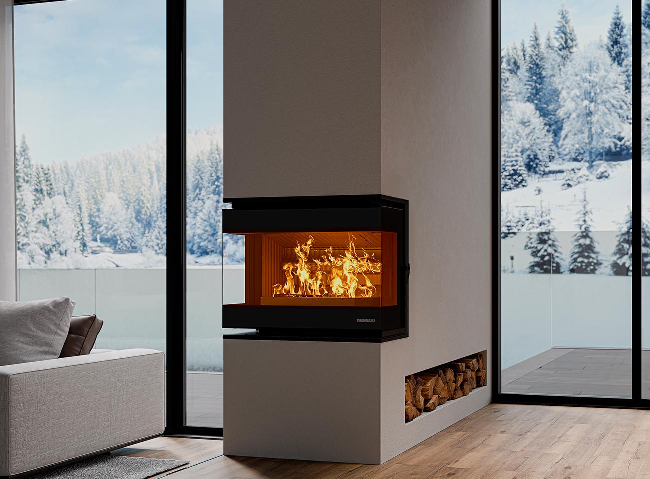 Kolano spalinowe nastawne UNI fi 130 Parkanex panorama thermo - Kolano spalinowe nastawne UNI fi 130 Parkanex